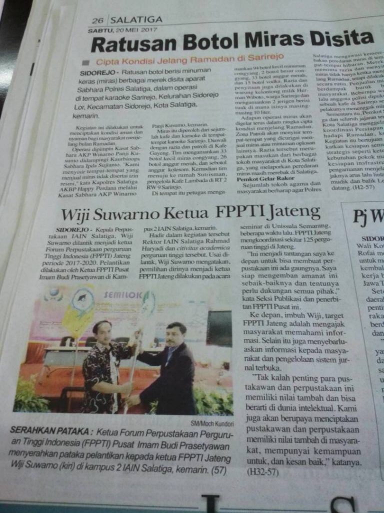 Wiji Suwarno Ketua FPPTI Jateng